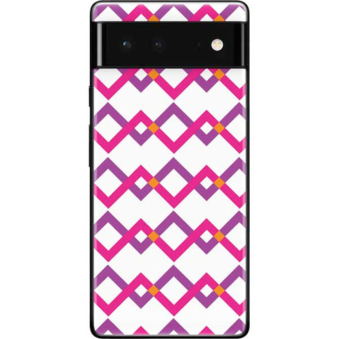 Chevron White Out Google Pixel 6 Skin